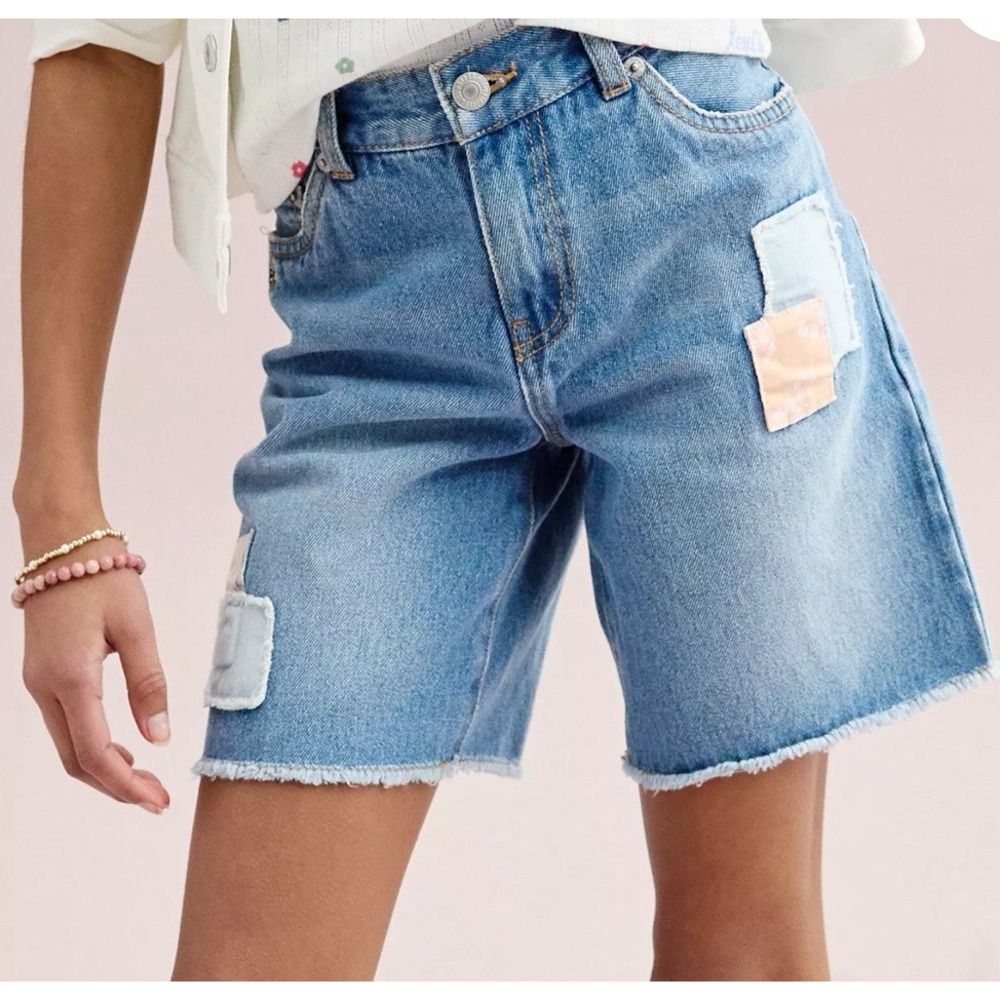 Levis Skate Shorts Adjustable Waist 100% Cotton Sz 14 Preowned